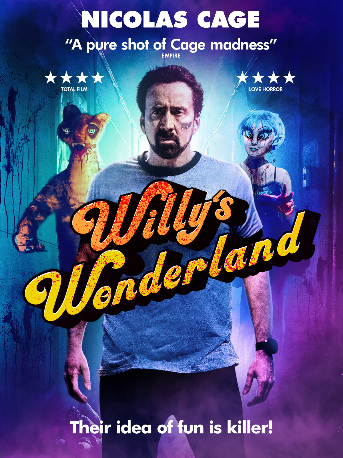 CAYLEE COWAN in WILLY'S WONDERLAND (2021), directed by KEVIN LEWIS